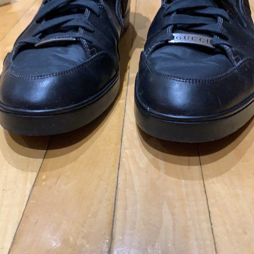 MENS SIZE 40.5 GUCCI HIGH STOP SNEAKERS - Picture 11 of 11